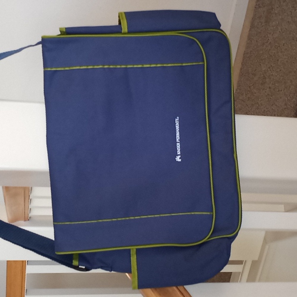 Baby Essentials Diaper Bag, Travel Storage Baby Bag, Color Blue inside Green